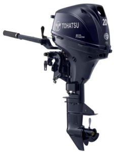 central outboard services Tohatsu 4-stroke 20 HP