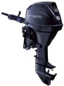 central outboard services Tohatsu 4-stroke 25 HP