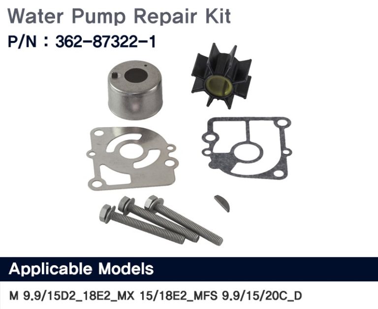 Water Pump Repair Kit M9.9/15D2/18E2/MX15/18E2 (2Stroke) & MFS15/20C