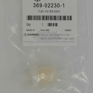 369-02230-0 Fuel Filter Assembly M4C Through 9.8B (2-Stroke) MFS4C Through 20D (4-Stroke)