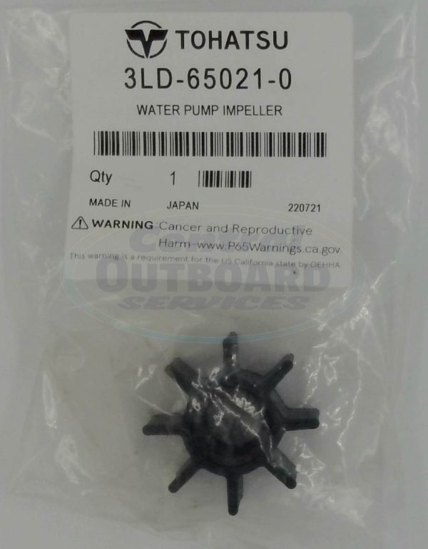 3LD-65021-0 Water Pump Impeller
