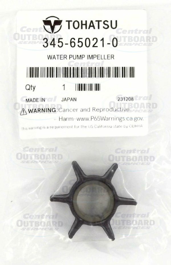 345-65021-0 WATER PUMP IMPELLER