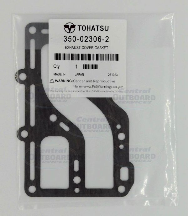 350-02306-2, 350-02305-2 EXHAUST COVER GASKET
