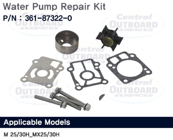 Water Pump Repair Kit M25/30H/MX25/30H (2-Stroke)