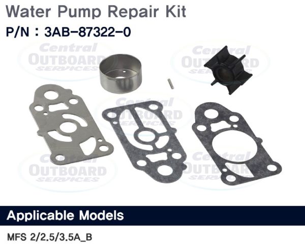 Water Pump Repair Kit MFS2.5/3.5B (4-Stroke)