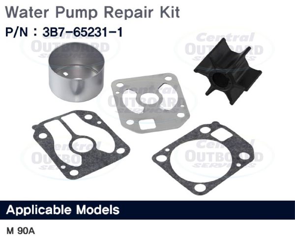 Chrome Water Pump Repair Kit M90A2 (2-Stroke)