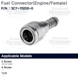 Fuel Connectors (Engine Female) M115/140A2 (2-Stroke)