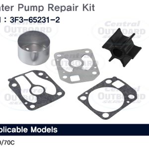 Chrome Water Pump Repair Kit M60/70C/70CX (2-Stroke)