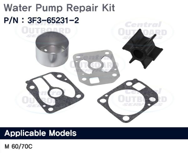Chrome Water Pump Repair Kit M60/70C/70CX (2-Stroke)