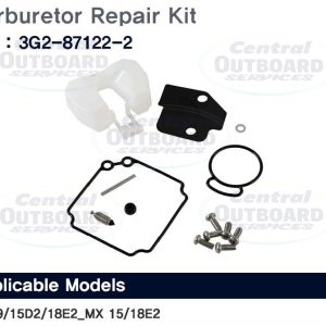 Carburetor Repair Kit M9.9/15D2/18E2/MX15/18E2 (2-Stroke)