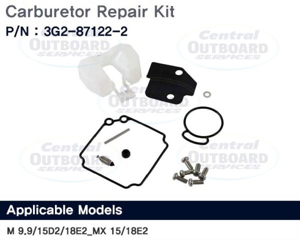 Carburetor Repair Kit M9.9/15D2/18E2/MX15/18E2 (2-Stroke)