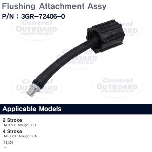 Flushing Attachment Assembly  M 3.5B Through 30H (2-Stroke) MFS 2B Through 60A (4-Stroke)