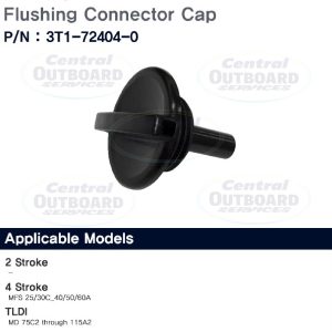 Flushing Connector Cap MFS 25/30C_40/50/60A (4-Stroke) MD 75C2 Through 115A2 (TLDI)