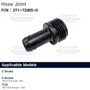 Hose Joint MFS 9.9 Through 140 A (4-Stroke) MD 75C2 Through 115A2