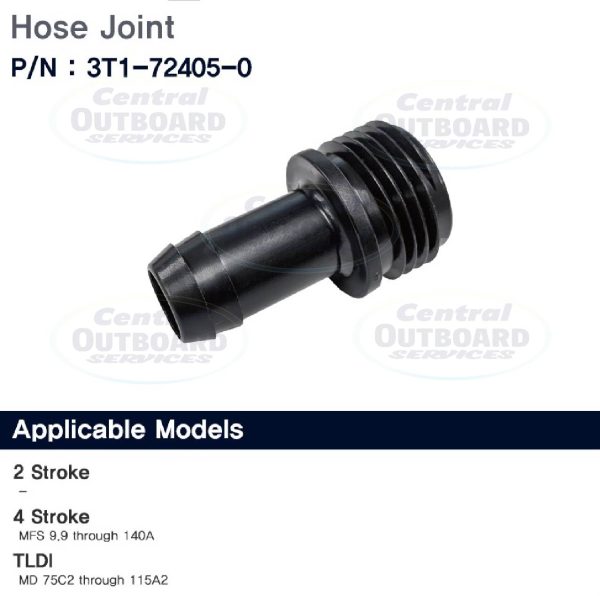 Hose Joint MFS 9.9 Through 140 A (4-Stroke) MD 75C2 Through 115A2