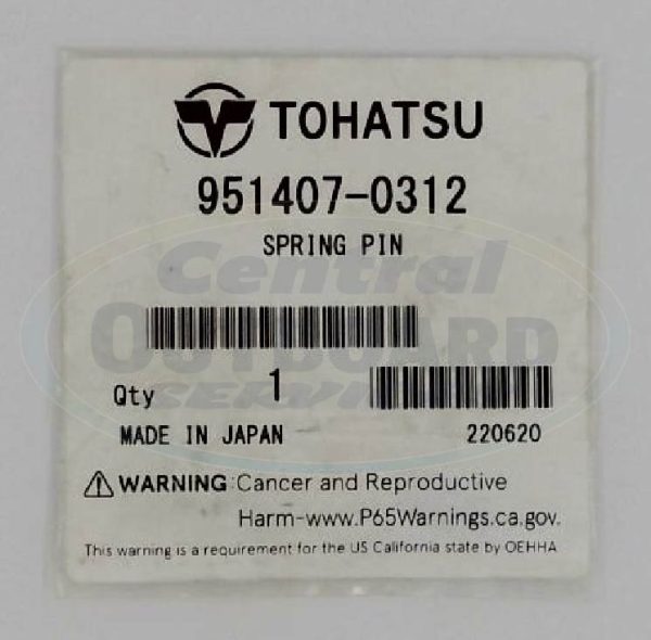 915407-0312 SPRING PIN