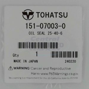 151-07003-0 OIL SEAL 25-40-6