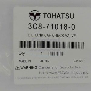 3C8-71018-0 OIL TANK CAP CHECK VALVE