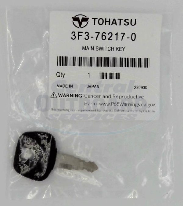 3F3-76217-0 MAIN SWITHC KEY 301