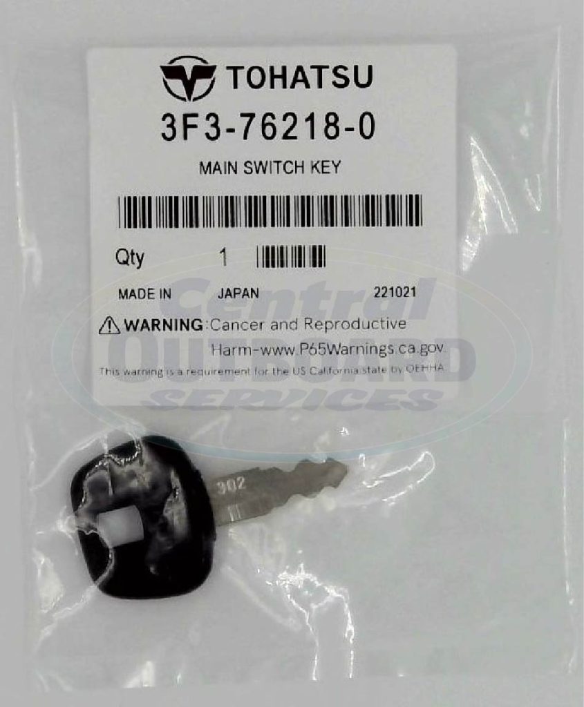 3F3-76218-0 MAIN SWITCH KEY 302 – Central Outboard Service