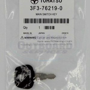 3F3-76219-0 MAIN SWITCH KEY MAIN SWITCH KEY 303
