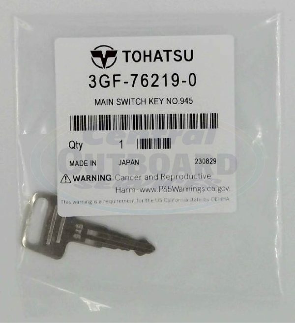 3GF-76219-0 MAIN SWITCH KEY 945
