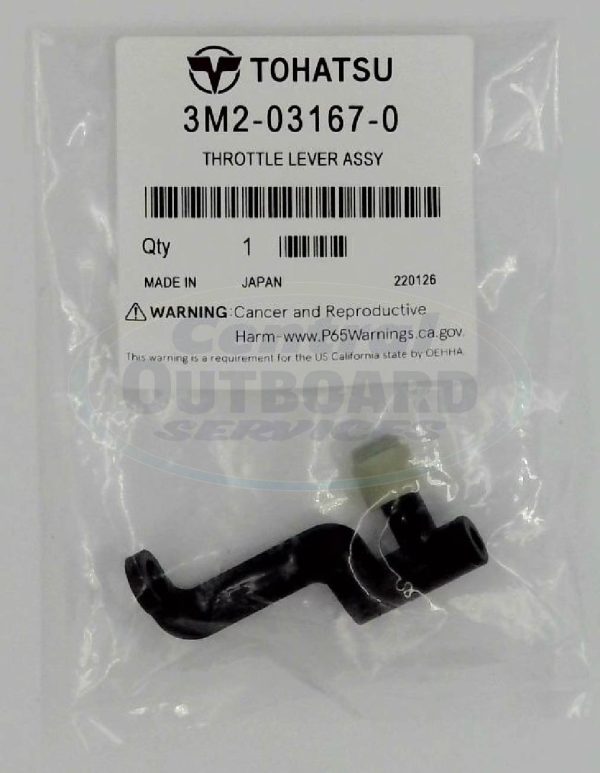 3M2-03167-0 THROTTLE LEVER ASSY