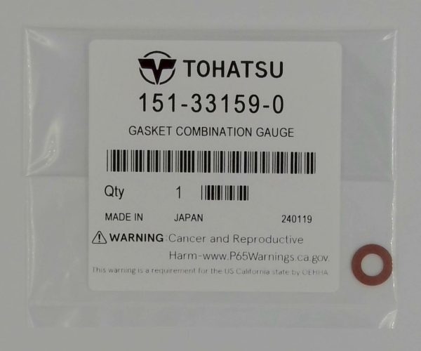 151-33159-0 Tohatsu Combination Gauge Gasket