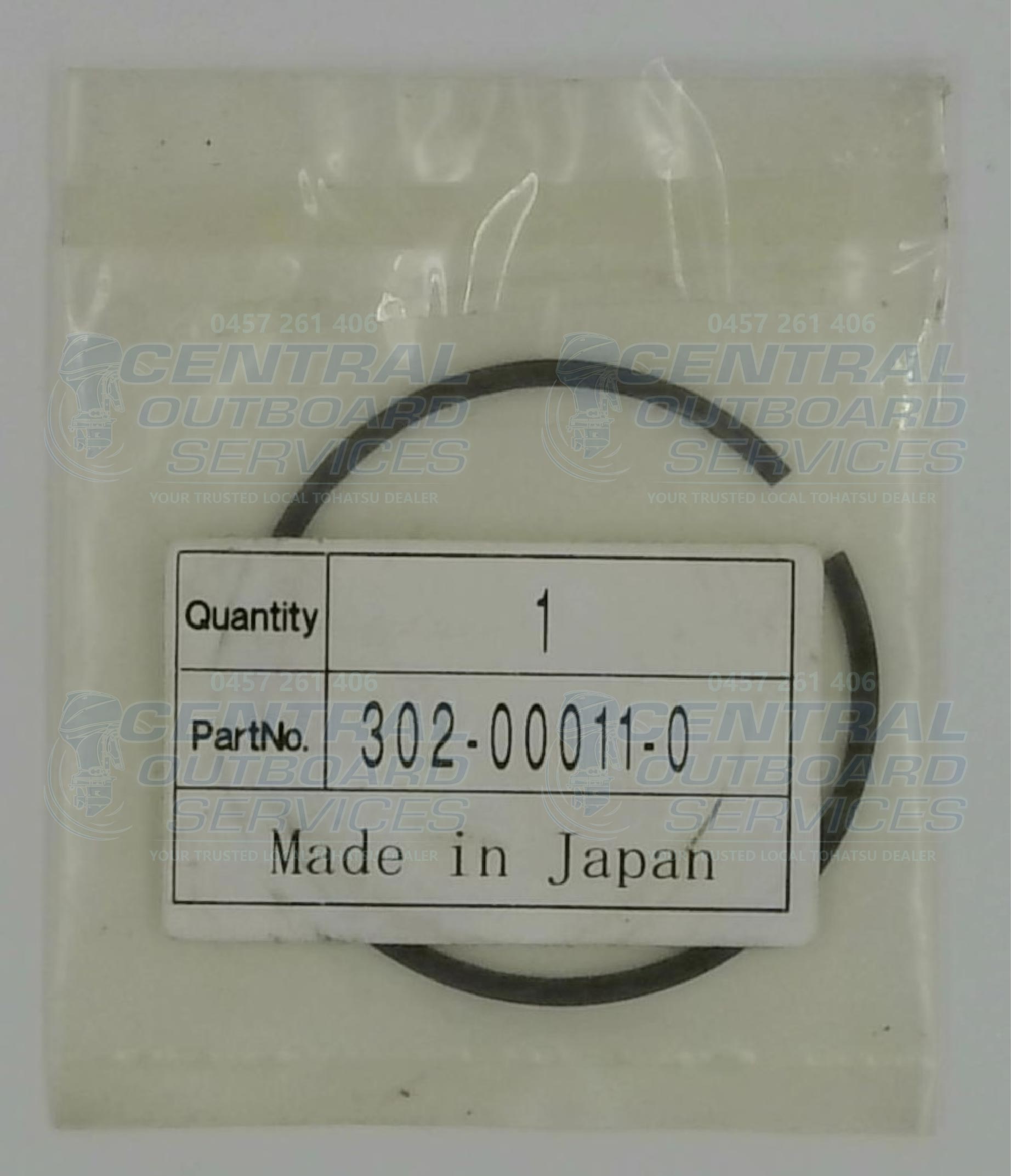302-00011-0 Piston Ring Set (1-Cylinder) – Tohatsu
