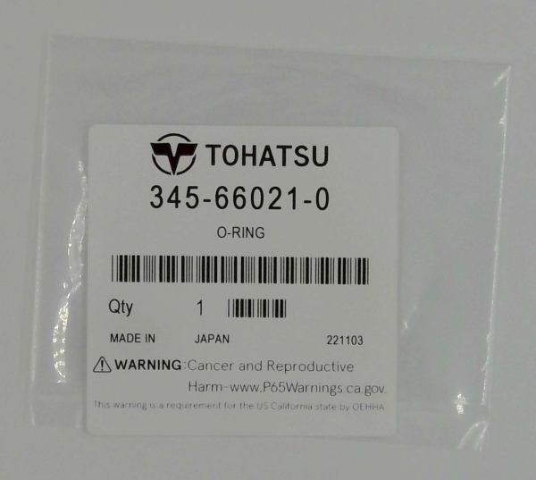 345-66021-0 Tohatsu O-Ring