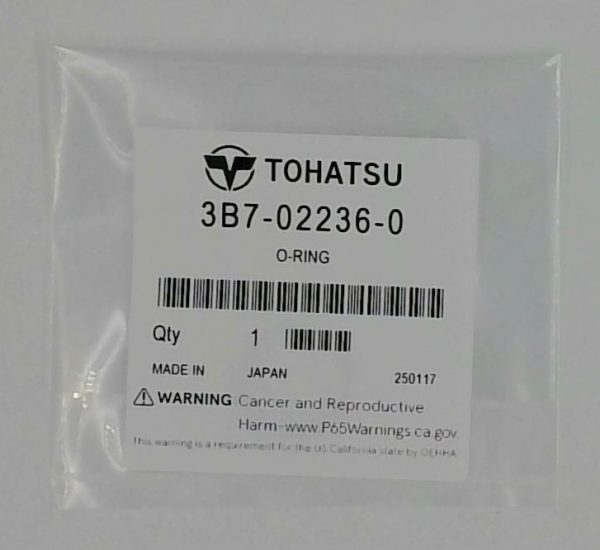 3B7-02236-0 Tohatsu O-Ring