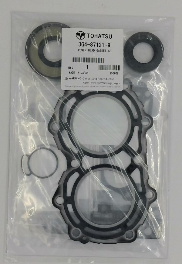 Tohatsu Power Head Gasket Set – 3G4-87121-9