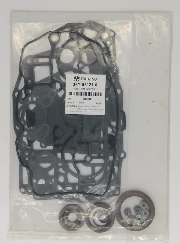 3KY-87121-0 - Tohatsu Power Head Gasket Set