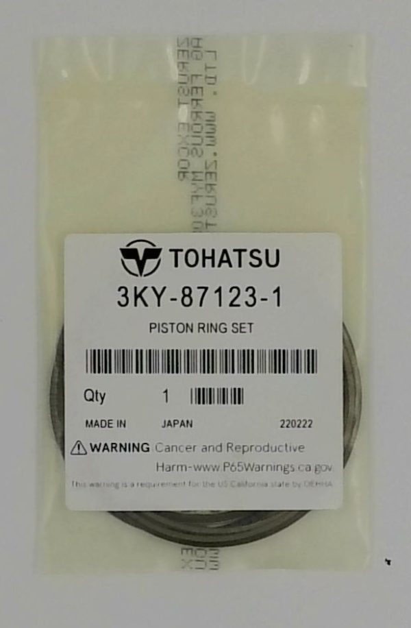 3KY-87123-1 - Tohatsu Piston Ring Set