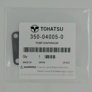 350‑04005‑0 Pump Diaphragm – Tohatsu Fuel Pump Diaphragm