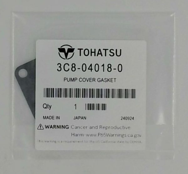 3C8-04018-0 Pump Cover Gasket – Tohatsu Carburettor Seal