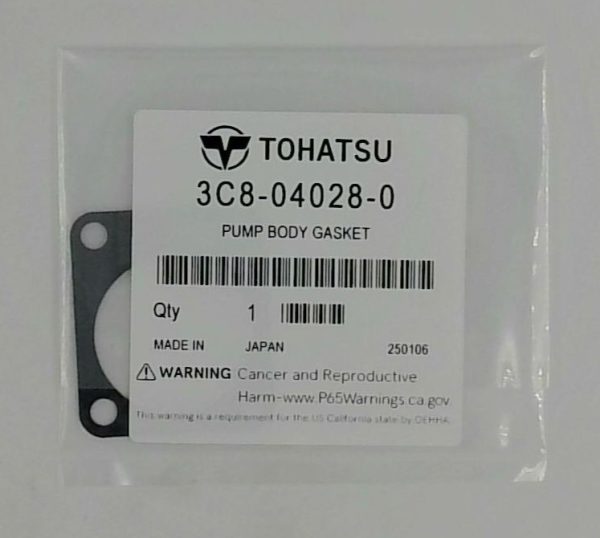 3C8‑04028‑0 Pump Body Gasket – Tohatsu