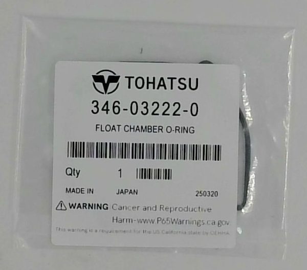346-03222-0 Float Chamber O-Ring – Tohatsu