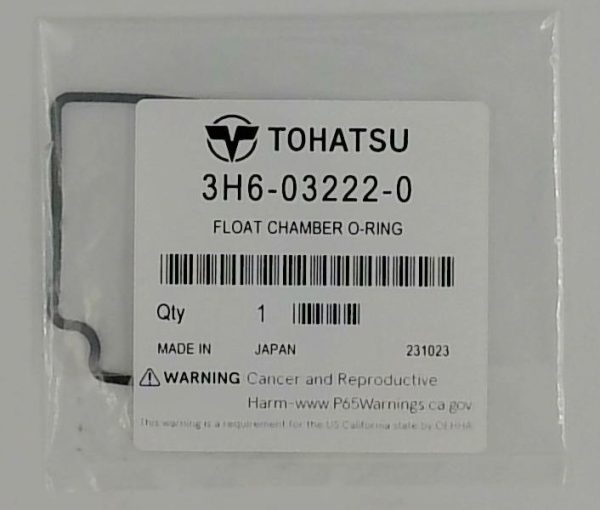 3H6‑03222‑0 Float Chamber O‑Ring – Tohatsu