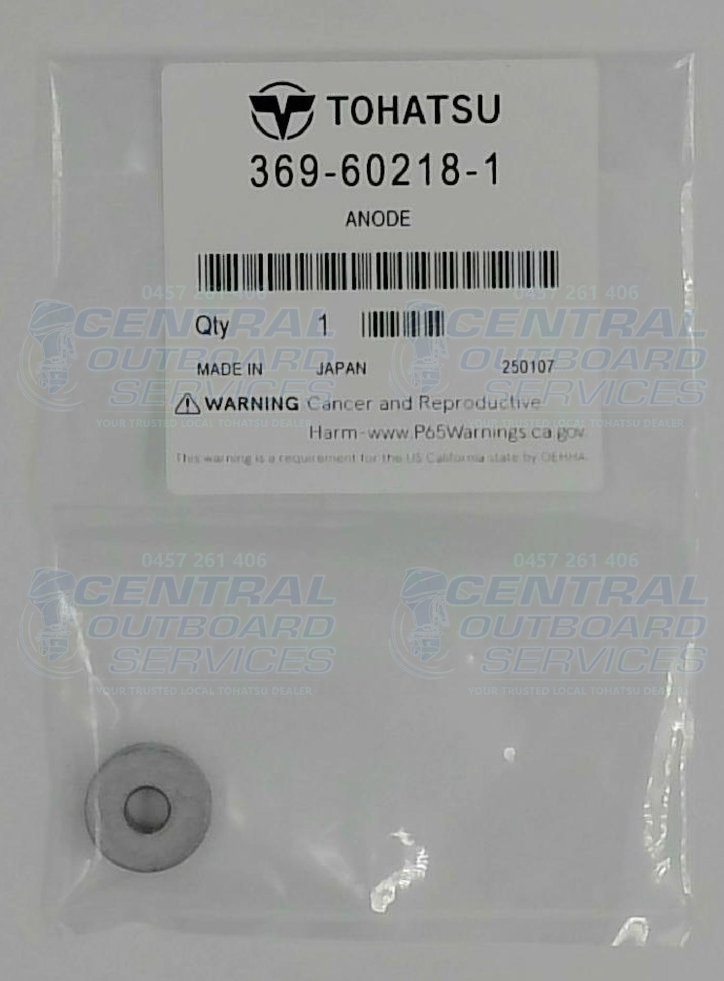 369-60218-1 Anode – Tohatsu