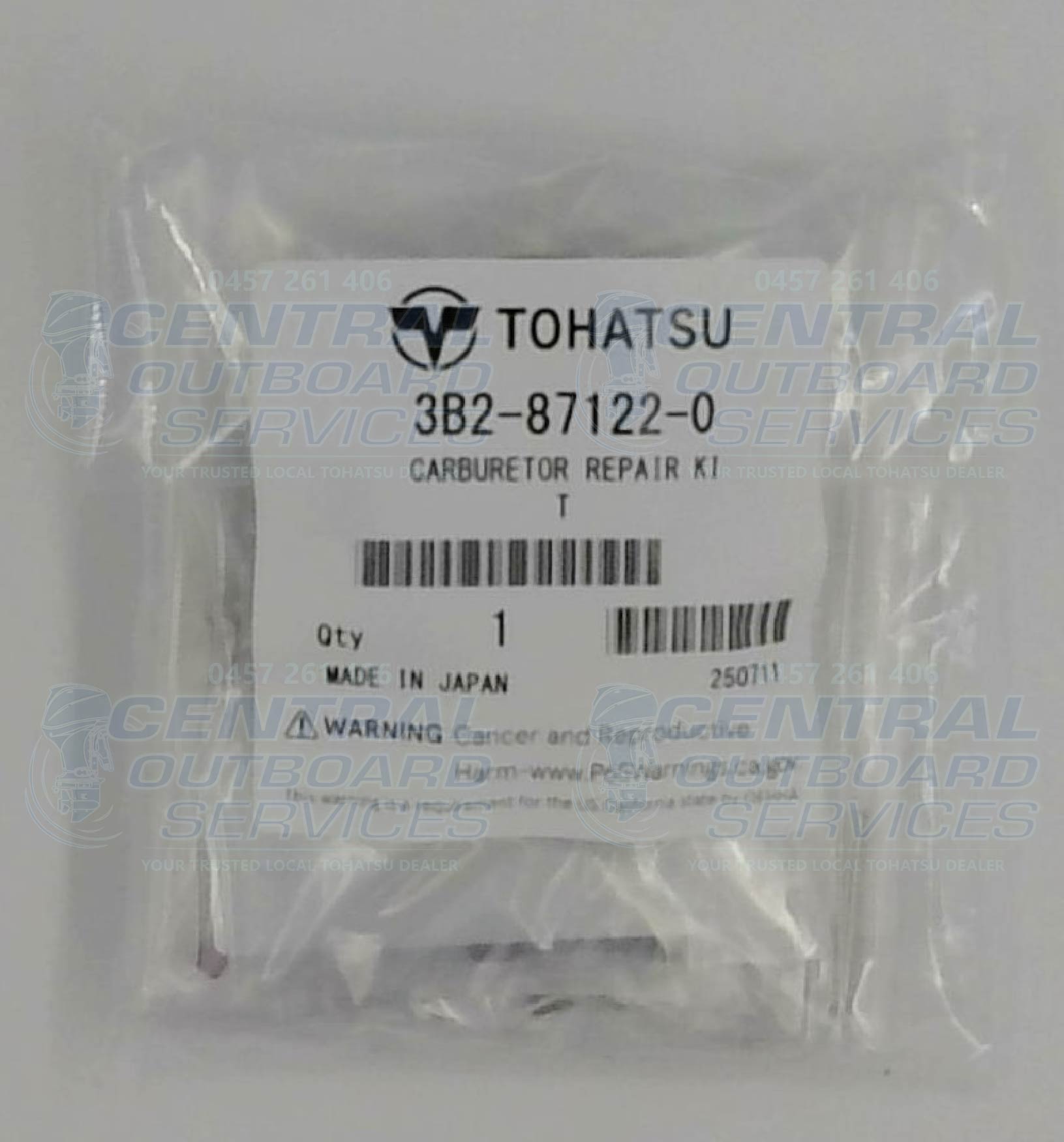 3B2-87122-0 Carburetor Repair Kit – Tohatsu