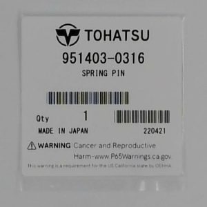 951403-0316 Spring Pin – Tohatsu