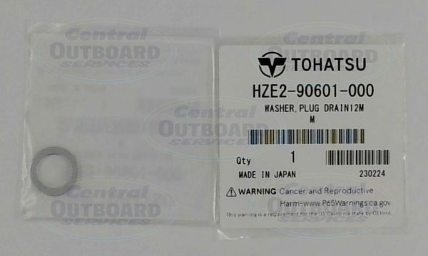 HZE2-90601-000 Washer Plug Drain 12MM – Tohatsu