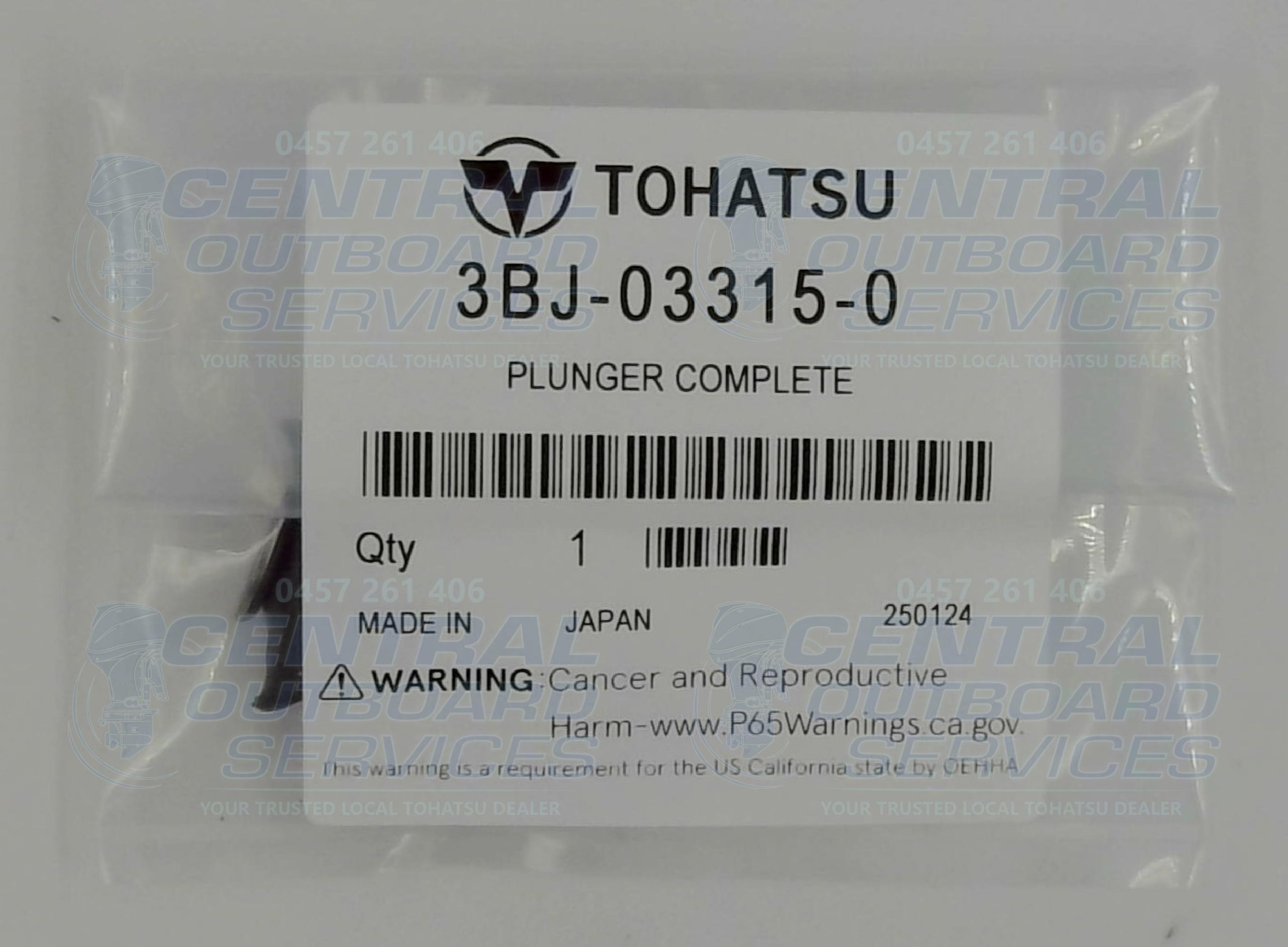 3BJ-03315-0 Plunger Complete – Tohatsu