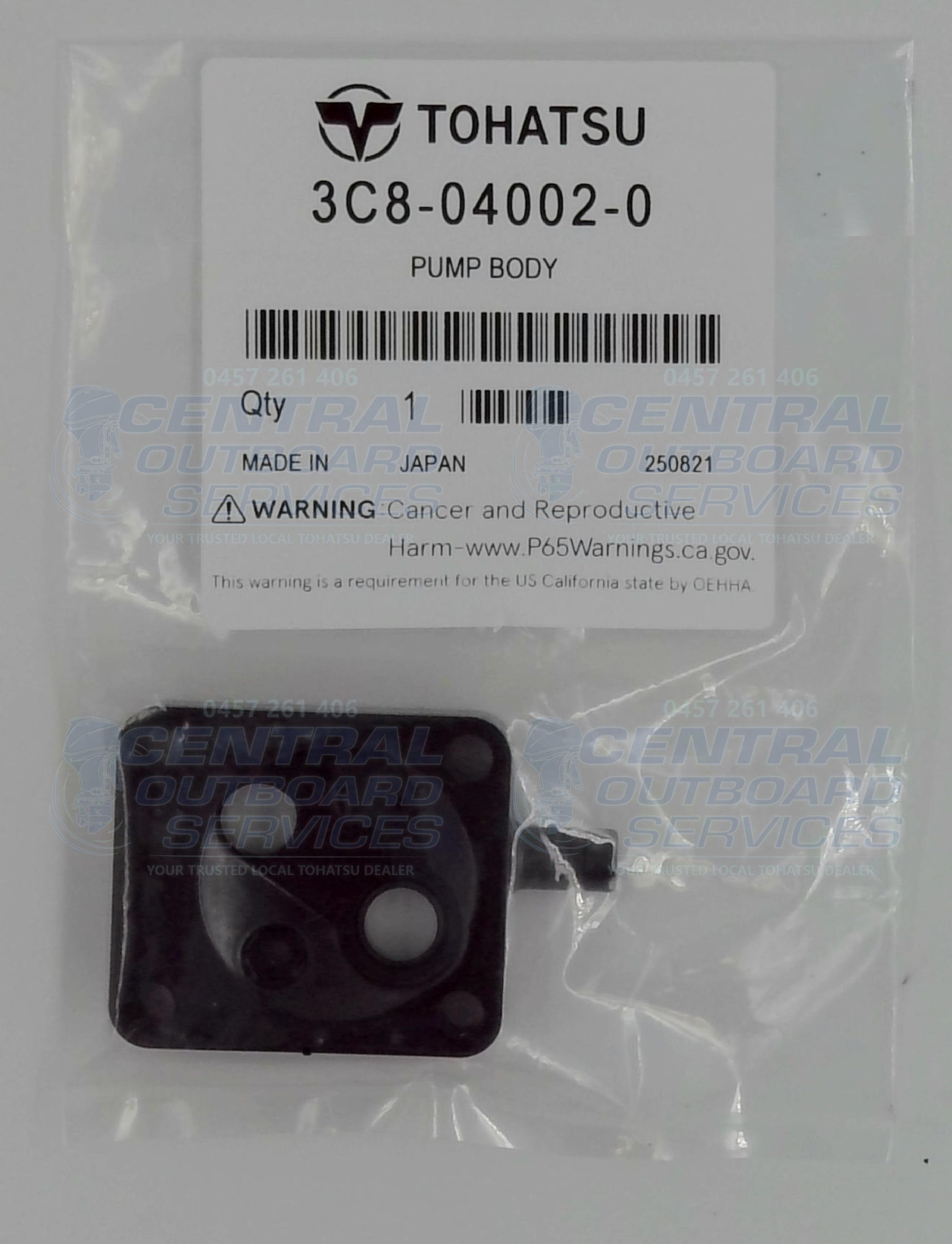 3C8-04002-0 Pump Body – Tohatsu