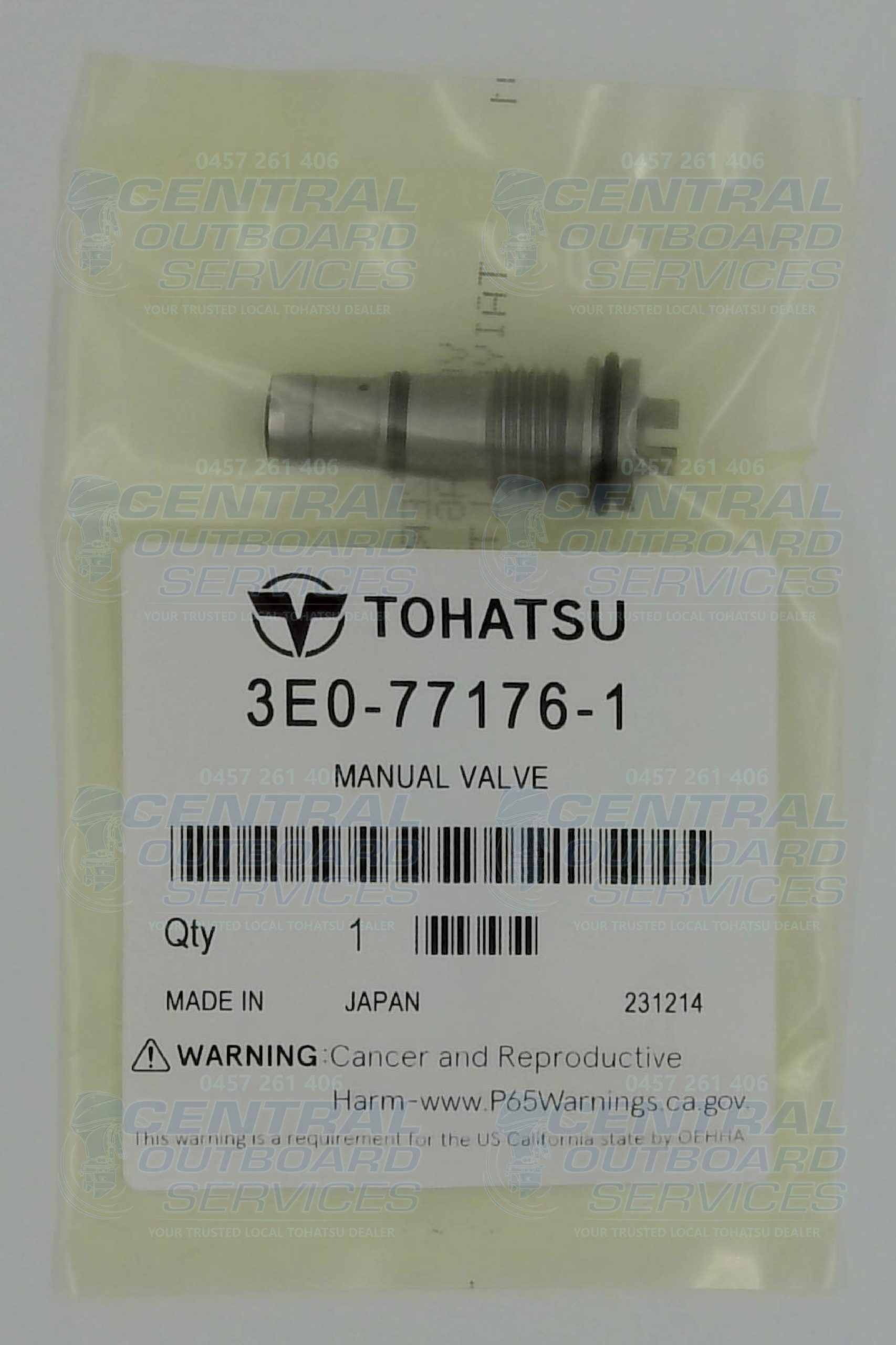 3E0-77176-1 – Manual Valve – Tohatsu
