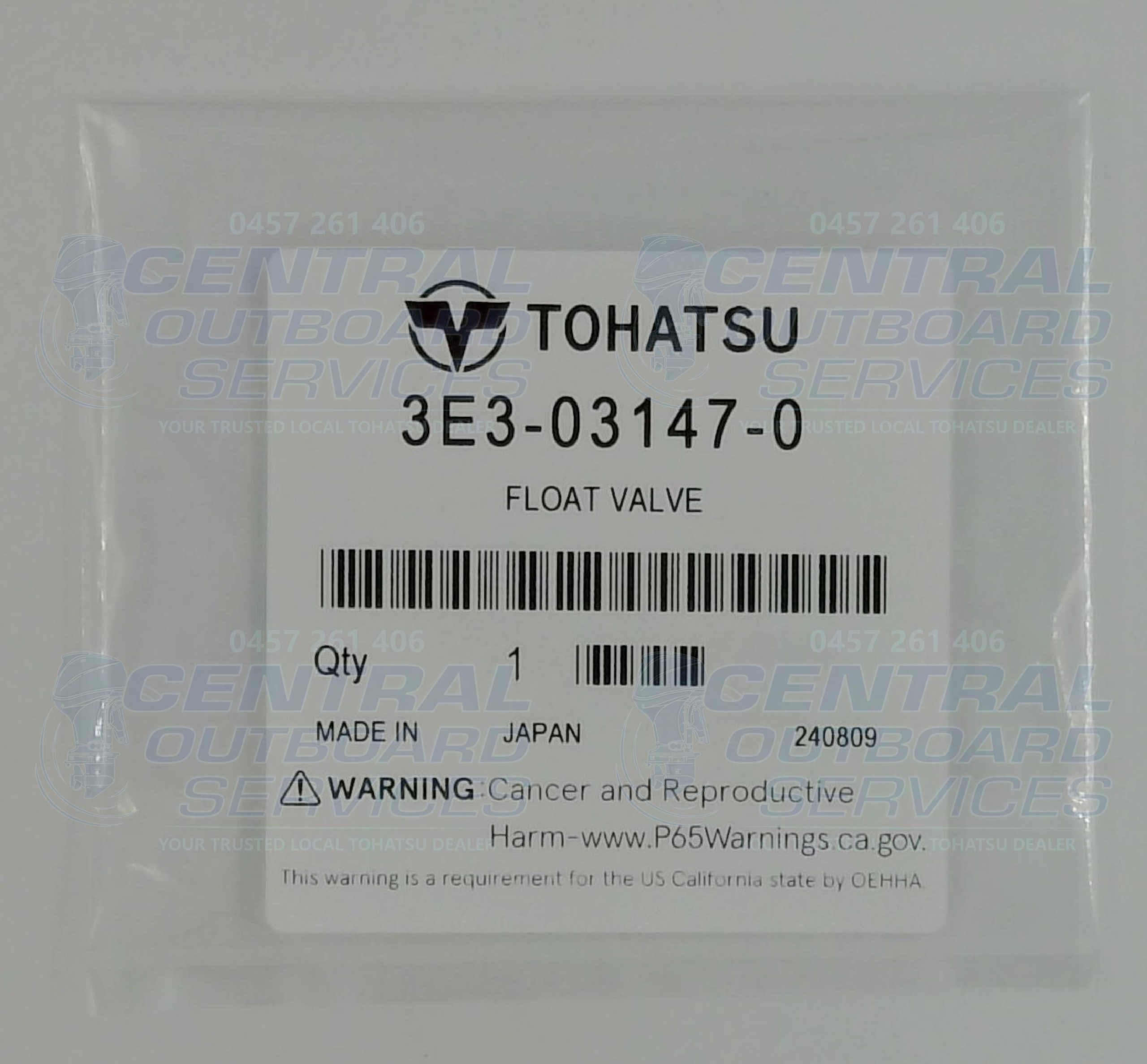3E3-03147-0 – Float Valve – Tohatsu
