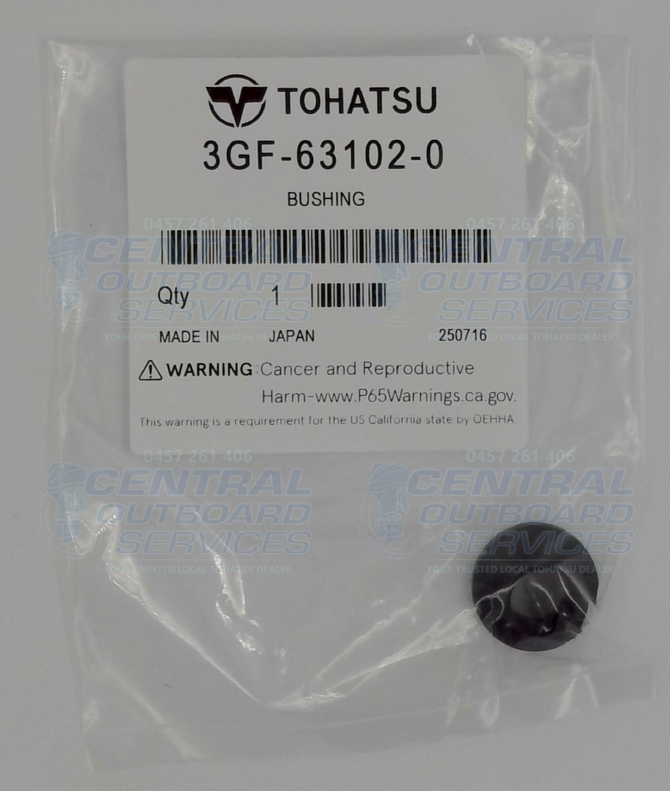 3GF-63102-0 – Bushing – Tohatsu