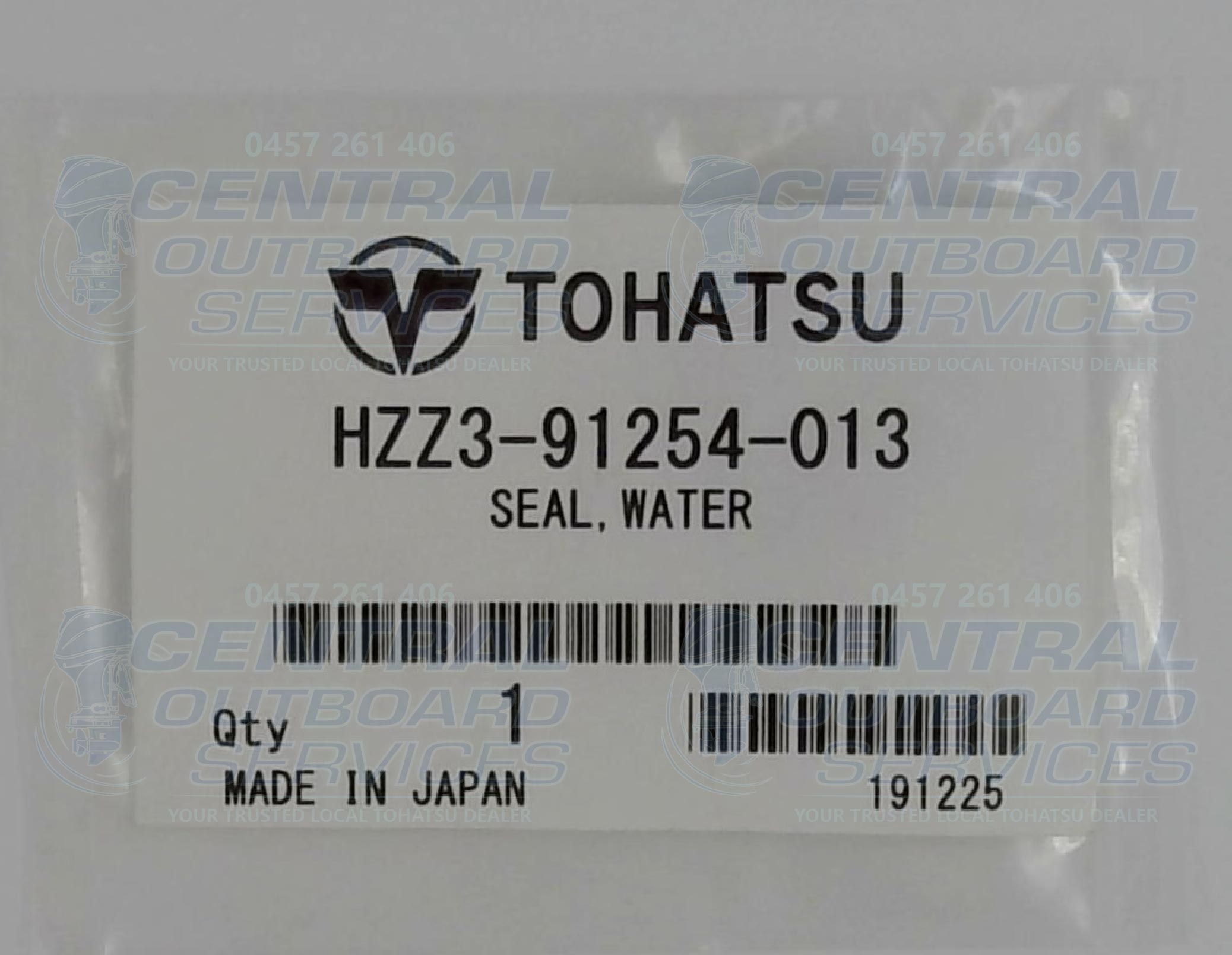 HZZ3-91254-013 – Seal, Water – Tohatsu