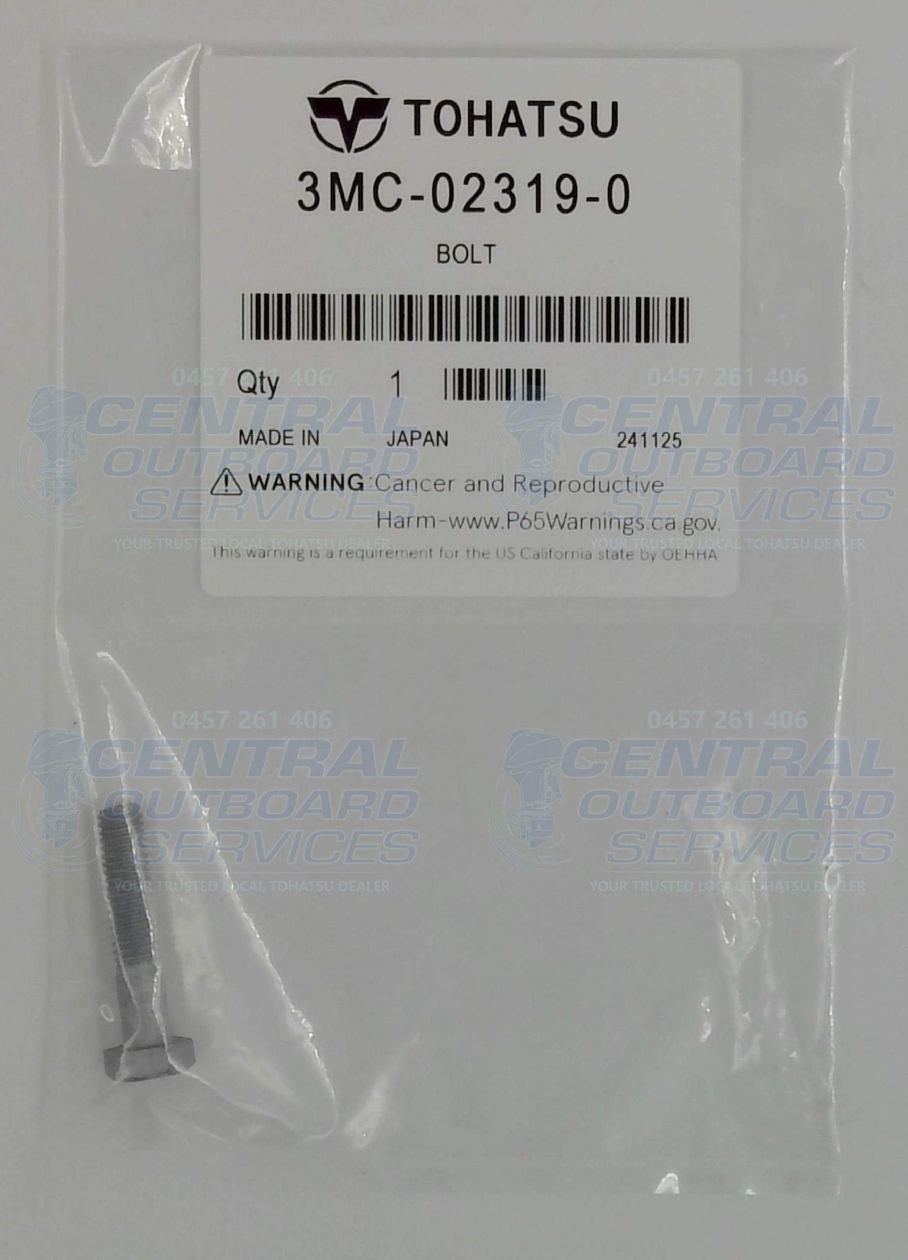 3MC-02319-0 – Bolt – Tohatsu